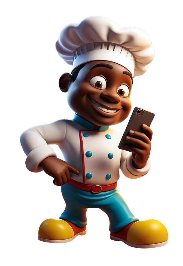 Webolicious animated character