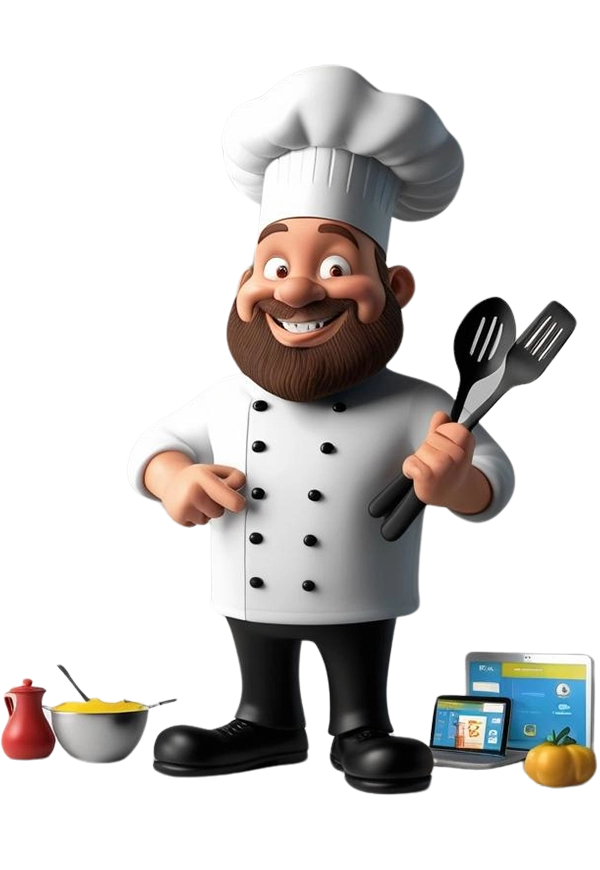 Webolicious animated character