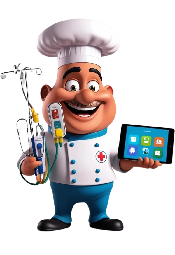 Webolicious animated character